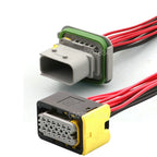 12 PIN 2-1564520-1 2-1703639-1 Waterproof 1.5mm Series Male Female Connectors Motorcycle Electrical Harnesses Wiring Harness