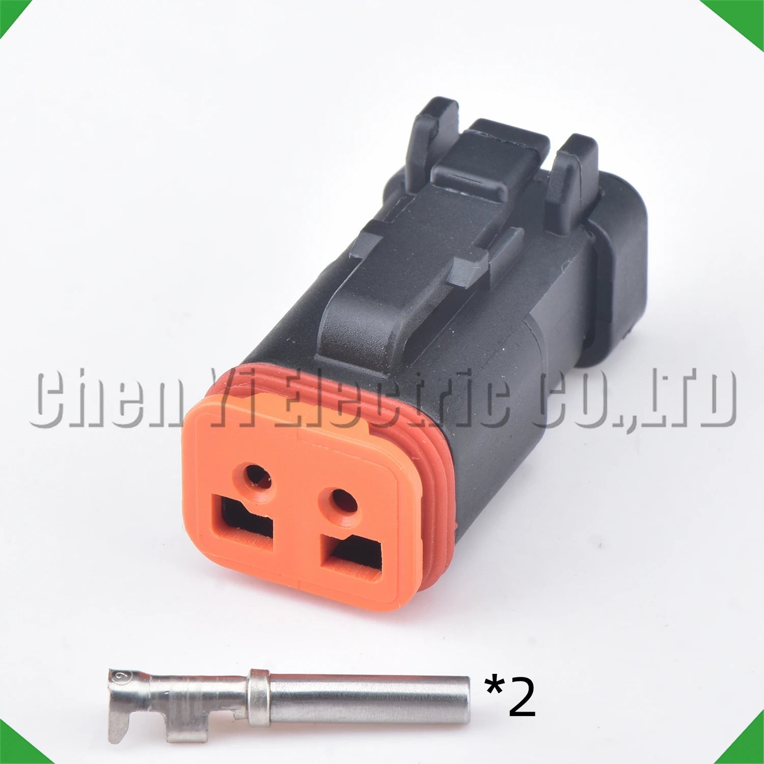 2-Pin Wire Harness Harness Waterproof Connector excavator headlight headlight