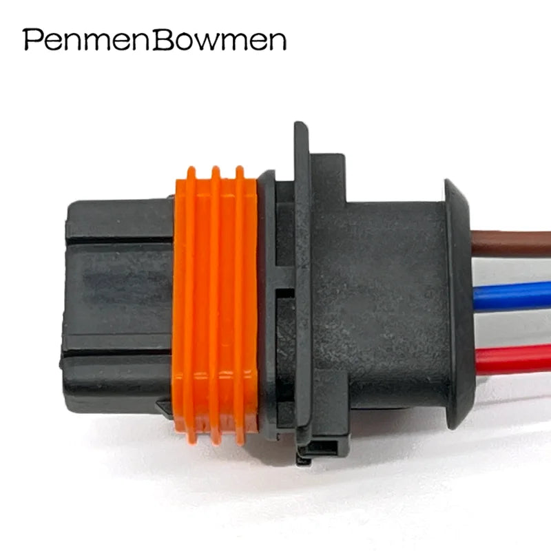 3 Pin 3.5mm Auto Fuel Pressure Sensor Waterproof Electrical Female Connector Wiring Harness Plug For 1928403110 1928404074