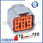 10 Pin Automotive waterproof connector Engine Intake manifold Wiring Harness Plug 6195-0167 6195-0164 For Subar Mazda