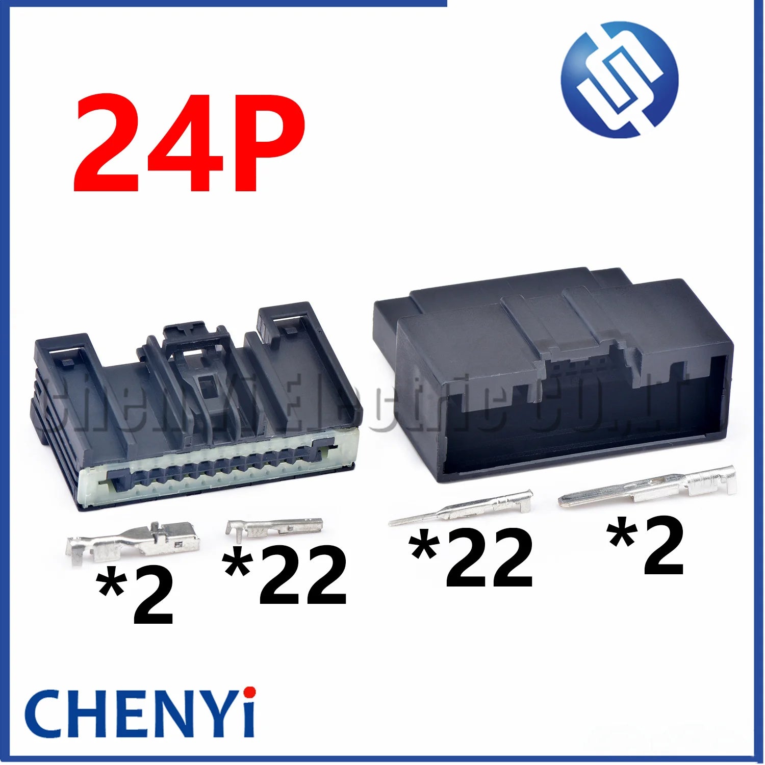 24 Pin Car Navigation Speaker CD player radio gateway controller plug WPT-1440 7287-2047-30 C240A FU2Z-14S411-ALA C-max For Ford