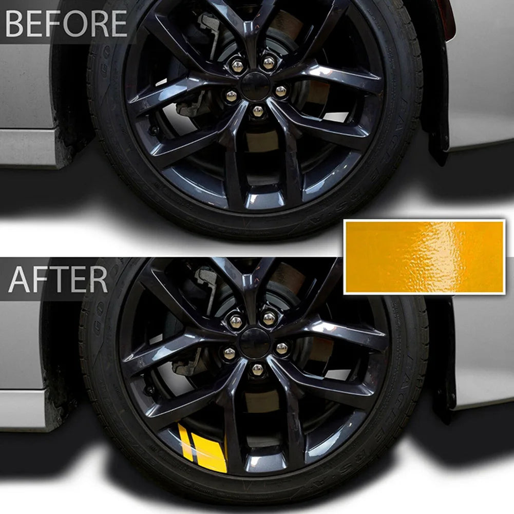 New 6Pcs Reflective Car Wheel Rim Sticker Wheel Hub Decals for CHERY TIGGO 3 4 5 7 PRO 8 Vinyl Stickers Hash Mark Stripe amagi