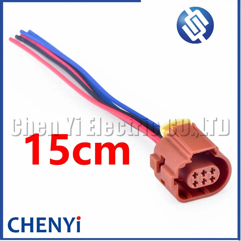 6 Pin Auto Power Steering Pump plug Car EGR Valve Connector Wire harness Plug 284717-3 284716-3 284716-6 284716-4 284717-4