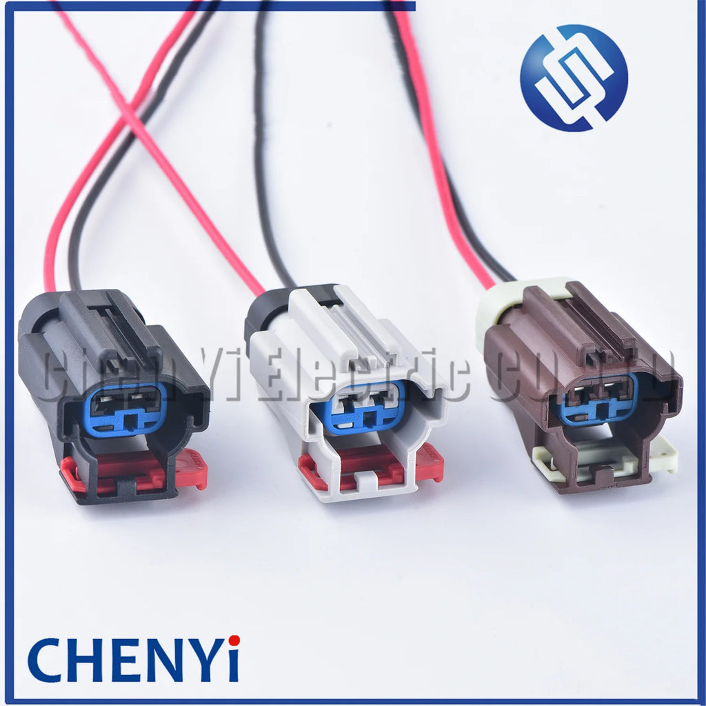 2 Pin auto oil sensor pressure sensor Urea pump plug Air solenoid valve plug wiring harness 54200206 54200207 for cummins Ecofit