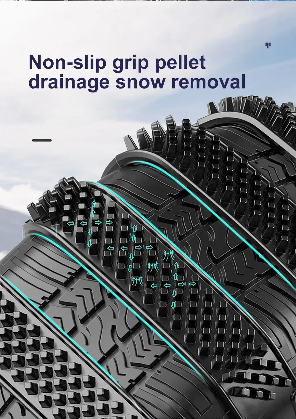 Snow Chain Tyre Chain 10/1PCS Urethane Set Wheel Ties Belts Car Tires Chains Winter Anti-Slip Chain Anti Skid Snow Emergency New
