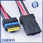 6 Pin Throttle Valve Plug Accelerator pedal connector Waterproof Electrical Connector With Pigtail For Renault Peugeot Citroen