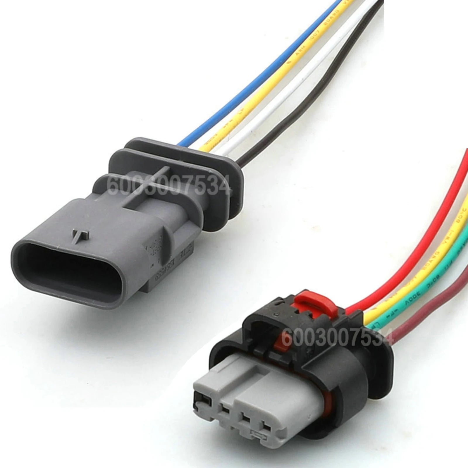 4 Pin Male Female Automotive waterproof connector sensor plug 1-2203773-2 2-1564559-1 For VW Audi Chevrolet Buick