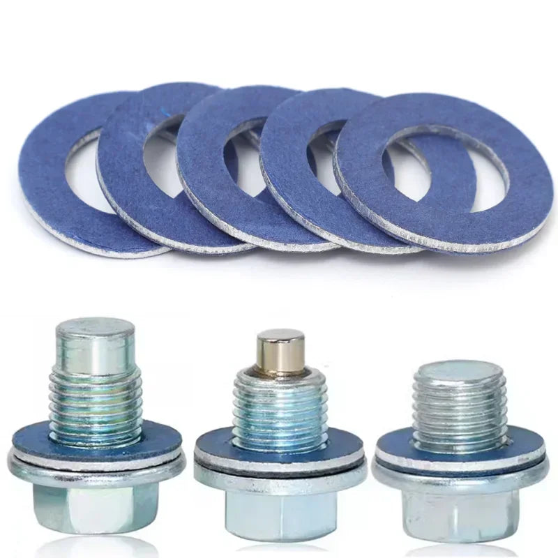 Aluminum Screw Gasket Oil Drain Plug Gaskets Crush Washers Seals for Toyota for Camry for Corolla for LexusFor Scion Replacement
