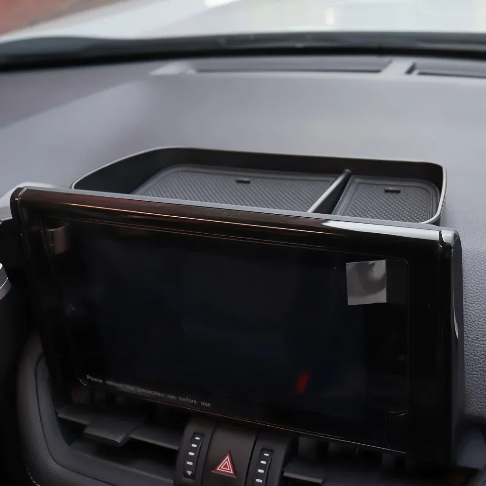 Car Dashboard Tray Box Center Console Display Storage Box Hidden Tray Behind Screen Organizer Sundries Tray Accessories Amagi