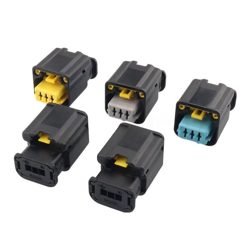 1801179-1/2/3/4/5/6 waterproof connector sensor 1801177-1 male and female 3-hole plug suitable for Peugeot Citroen