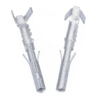 50 pcs 2.5 mm series automotive brass crimping wire terminal female cable connector contact pins 12124580