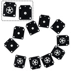 10PCS Carburetor  Metering Diaphragm  For 4314 121 4700 For Zama  A015053 C1Q  Carb Carburetor  Membrane Pads