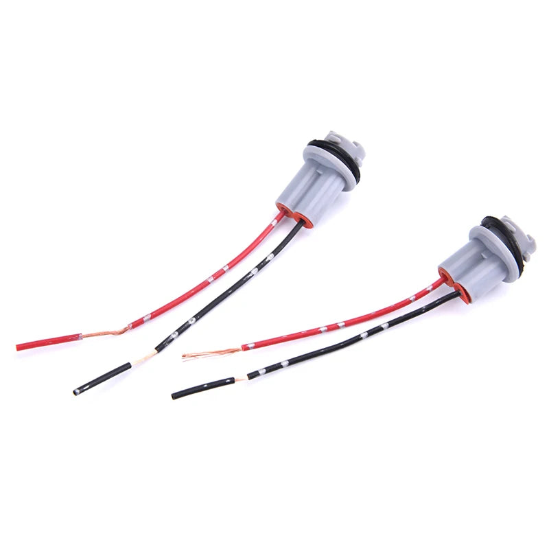 2Pcs T10 T13 Car Lamp Holder Led Bulb Base Adapter For Vehicle Clearance Instrument Turn Signal Light Socket Accessories