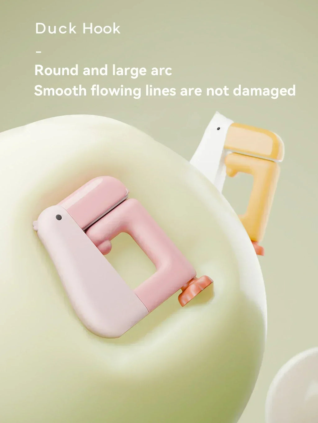 Thinking Duck Schoolbag Hook Free Punch Bag Hook Desk Side Hanging Backpack Magic Storage Hook Amagi