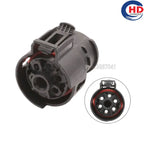 6pin auto waterproof electric plastic wire harness connector A0455453328