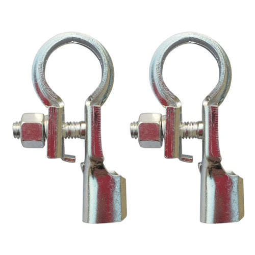 1 Pair Battery Terminals Connector Clamps Copper Battery Terminal Kit Brass Terminal Clamp Connector Negative Positive Auto Part