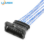 282236-2 TE type 2-7 hole automotive wiring harness connector 282189-1 Sensor plug 282191-1