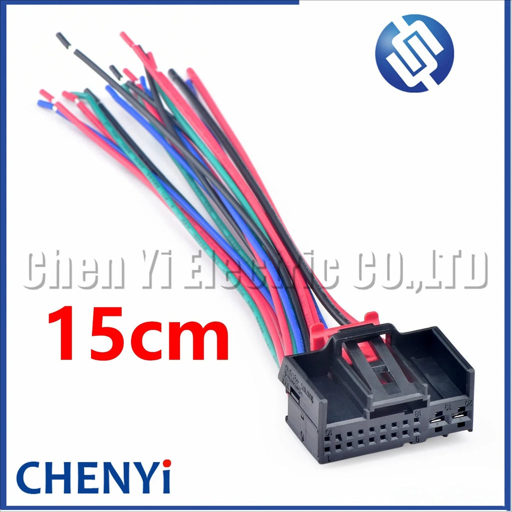 20 Pin Automotive Air Conditioning Controller Door module controller plug Socket 1-1394805-1 1-1394803-1 1K0971975