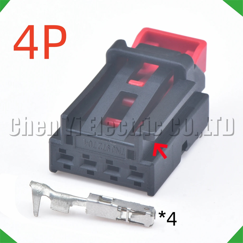 4-Pin Auto Connector Automotive Connectors Reading Light Heating harness tail light