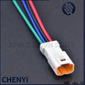 4 Pin Auto Waterproof Electronic Connector Wire Harness Butt Plug 04R-JWPF-VSLE-S 04T-JWPF-VSLE-S JWPF-VSLE-D For JST