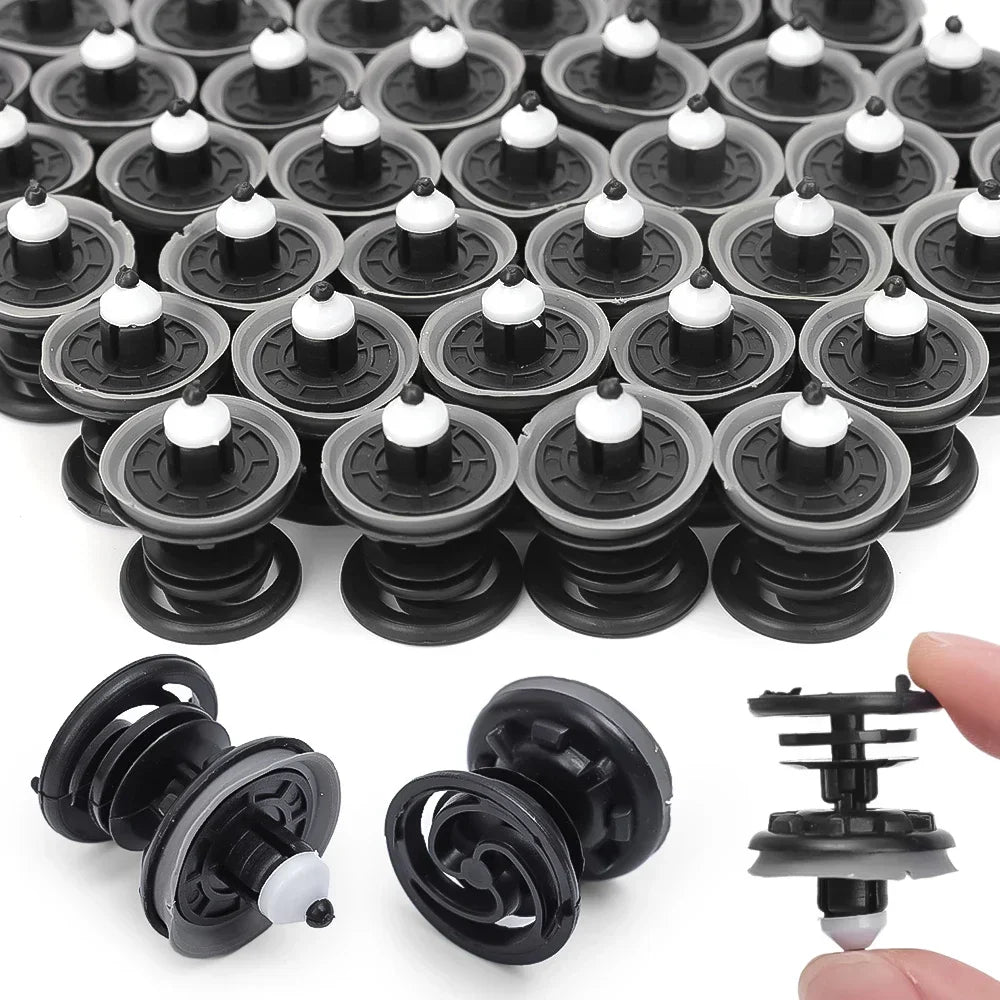 10/40Pcs Plastic Interior Door Card Fastener Clips for Audi A3 8P A4 B6 B7 Trim Panel Mounting Auto Car Accessorie Styling Amagi