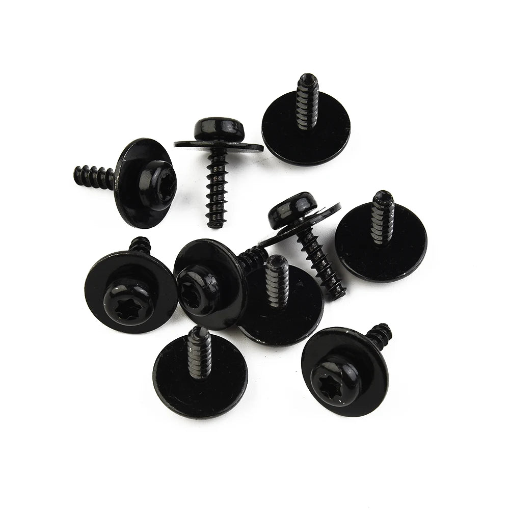 10Pcs Car Under Engine Shield Air Dam Deflector Torx Screw Bolt For Ford Focus Escape Auto Fastener Clips Car Accessories