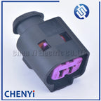 2 Pin Automotive Waterproof Engine Speaker Housing Sensor Connector Wire harness Plug 1J0973772 1J0 973 772