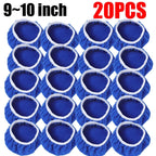 Microfiber Car Waxing Polishing Sleeve 5-10 Inches Polisher Pad Wash Buffer Waxing Sleeve Auto Body Care Cleaning Accessories