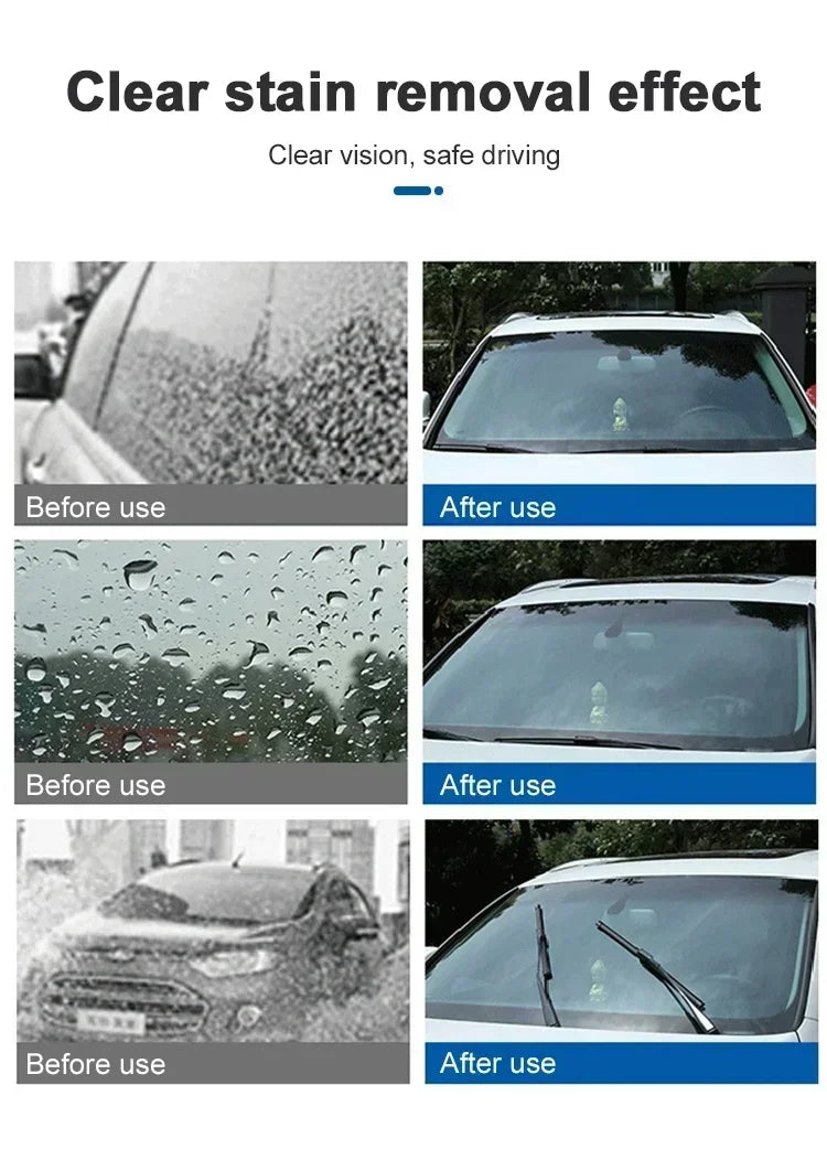 Car Windshield Glass Concentrated Washer Tablets Car Effervescent Washer Fluid Wiper Glass Solid Cleaning Tablets for Amagi