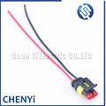2 Pin Atuo Waterproof Electrical Automotive Connector Plug For car 282104-1 282080-1 with 15cm 18AWG wire