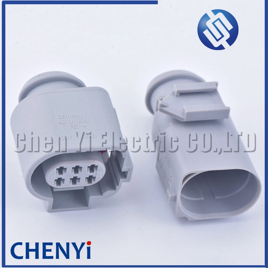 6 Pin 1.5mm 1J0973713G 1J0 973 713 G Automotive EGR Valve Waterproof Connector Plug Auto Socket 4212 1200 42121200 4G0973813B