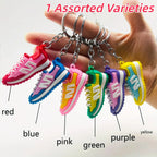 Shoe Keychains For Men 6pc/1pcs Mini Cute Cool Sneaker Keychain PVC For Favors Collectible For Sneaker Fans Bag Pendant Tools