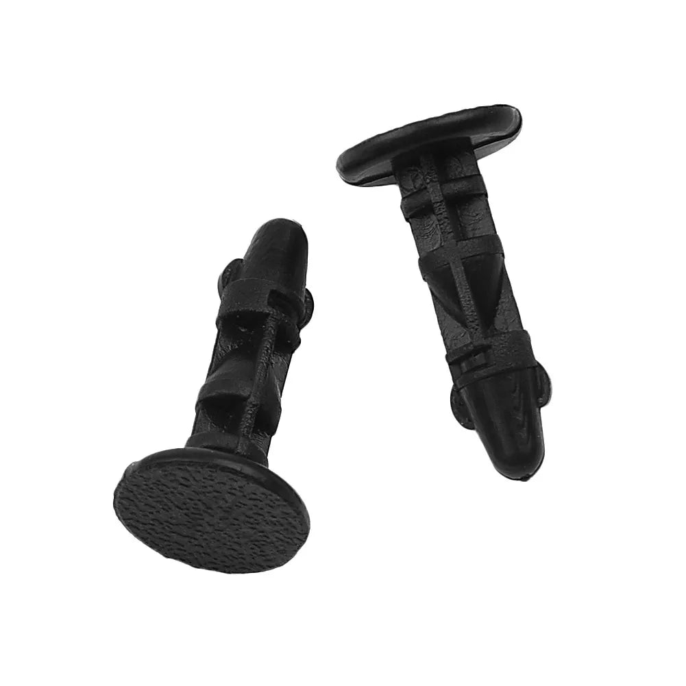50Pcs Car Bumper Fender Black Rivet Car Fastener Clips 7mm Hole Car Rivets Clips For Toyota For Camry For Highlander For Carola