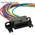 1 Set 16 Pin Car OBD Adapter Diagnostic Interface Female Electrical Cable Connectors Wire Plug for BMW J1962F