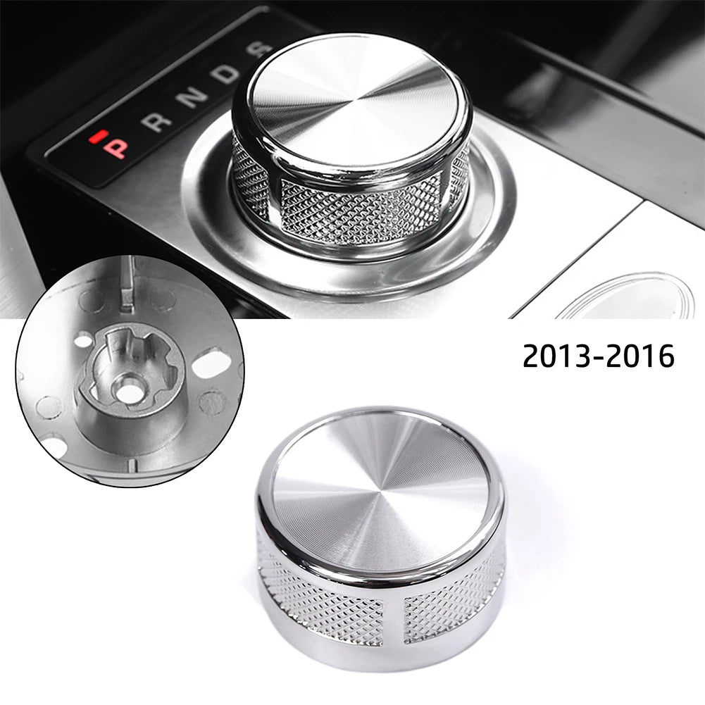 Chrome Gear Shift Selector Knob Upgrade Trim Cover For Range Rover For L405 13-16 Interior Accessories