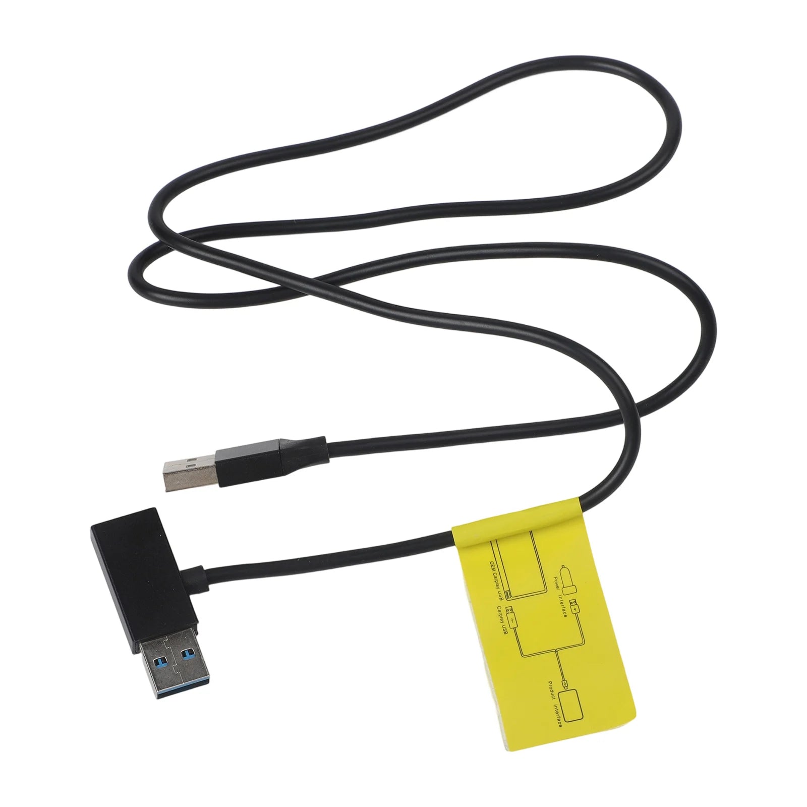 1X USB Splitter USB Power  Data Adapter Y-Cable For Android Auto For Carplay Adapter Cable  Wireless CarPlay- AI Box Power Cable