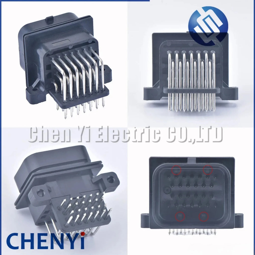 26 Pin Automotive Connector Electrical wire harness plug 6437288-4 3-1437290-8 For PCB ECU