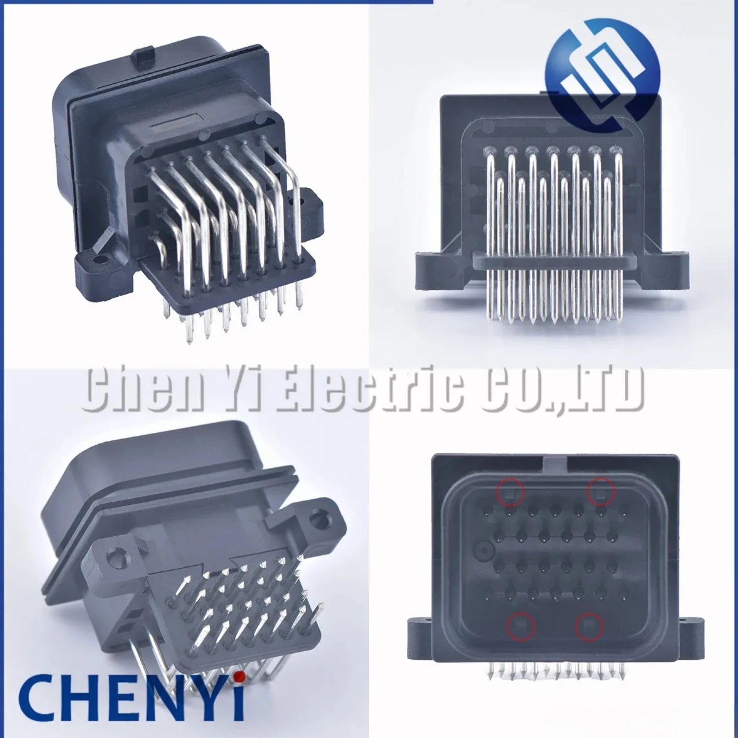 26 Pin Automotive Connector Electrical wire harness plug 6437288-4 3-1437290-8 For PCB ECU