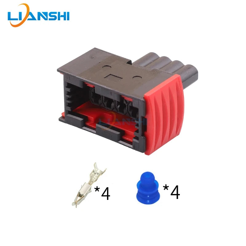 1-965261-1 is suitable for automotive plug-in wiring harness connectors, 4-hole wiring harness plugs, DJ7043K-3.5-11/21