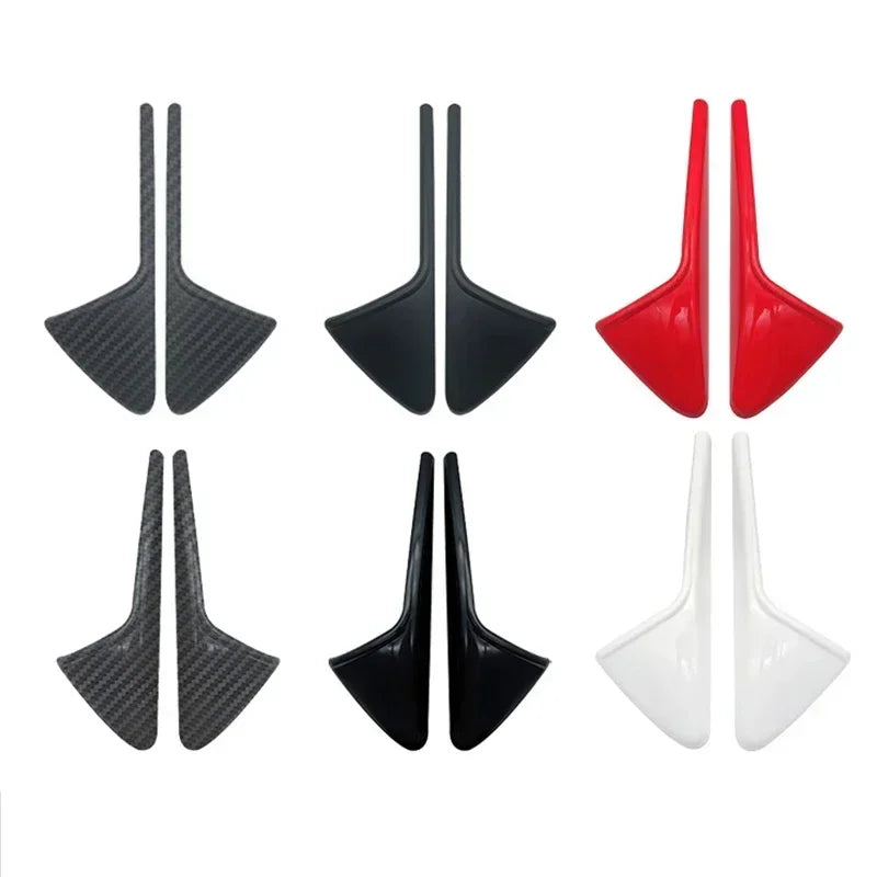 imitate Carbon Fiber For Tesla 2021 2022 2023 Model Y 3 Fender Side Camera Protective Cover Glossy Matte Color Amagi