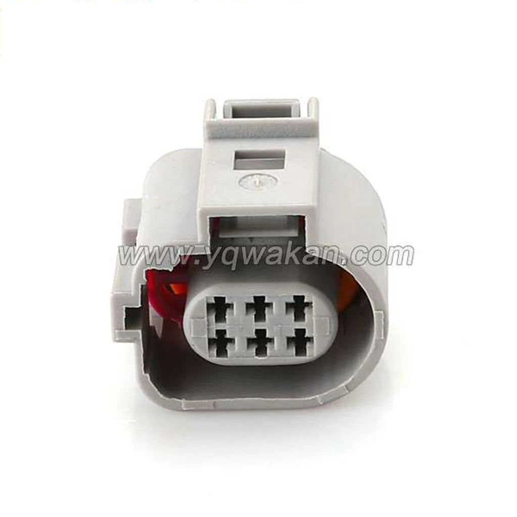 6 Pin Connector Waterproof 1.5mm Male Female Connector Automobile Wiring Harness Cable Socket for Audi VW 42121200 1J0973713G