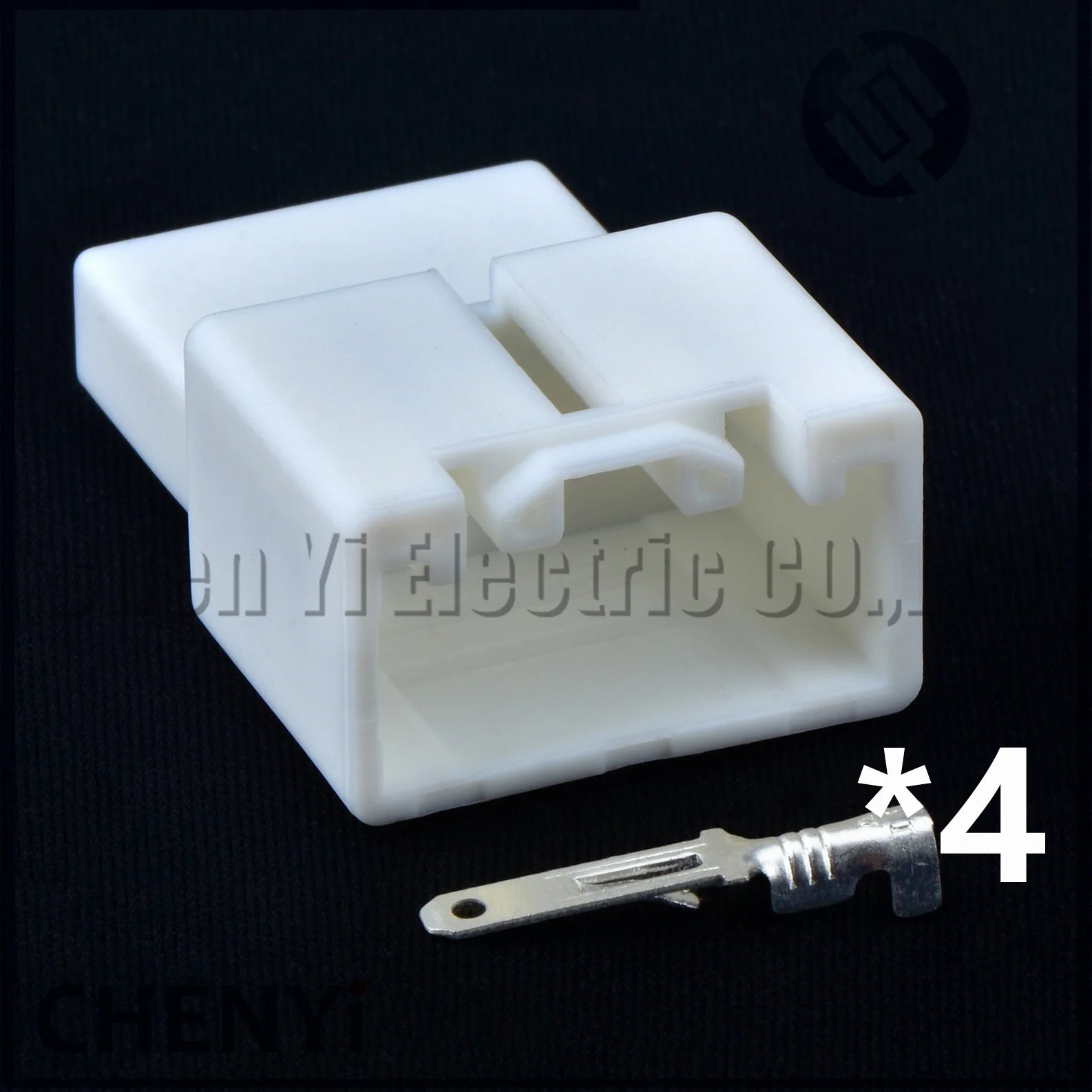 4 Pin 2.8 Series Automotive connector Car door bass horn harness plug 7183-4347 For Mazda Ford Jeep