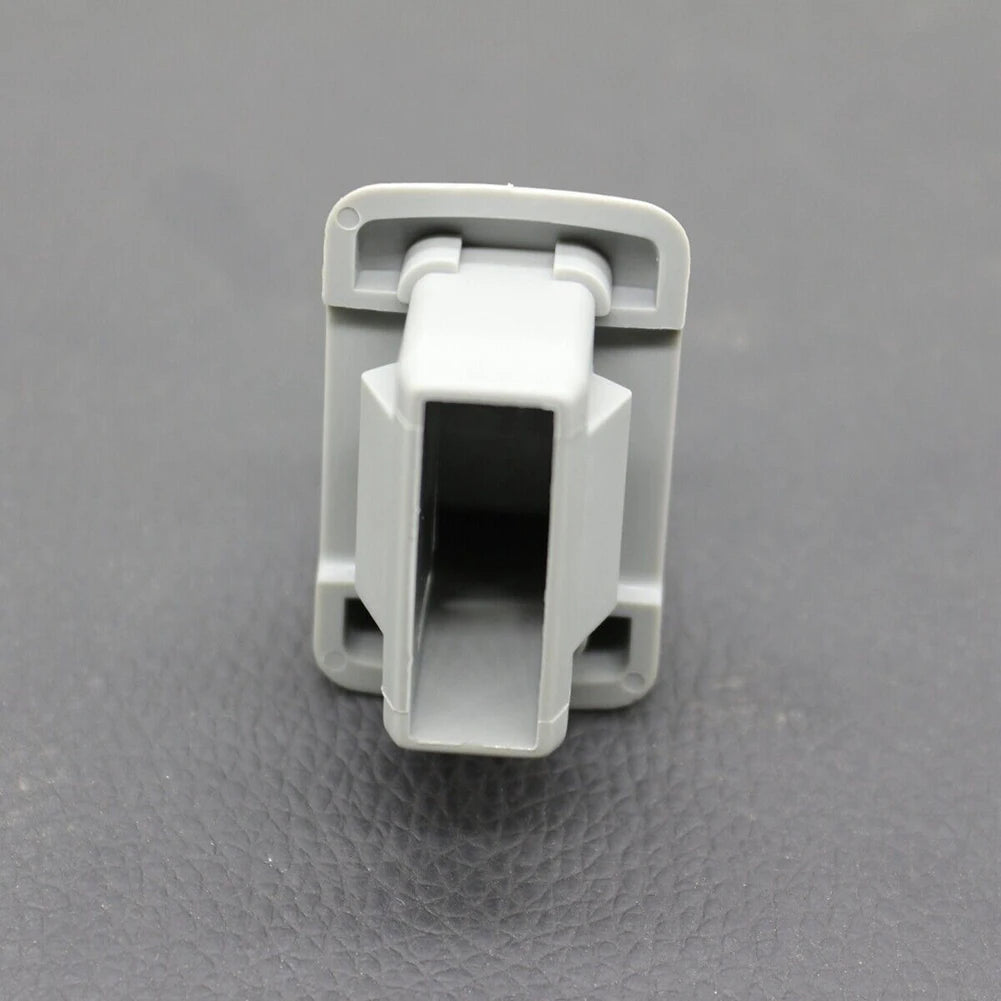 2Pcs Sun Visor Holder Clip Grey MR654343 For Mitsubishi Lancer Outlander Sport ASX Car Gray Sun Plate Clamp Holder Hook
