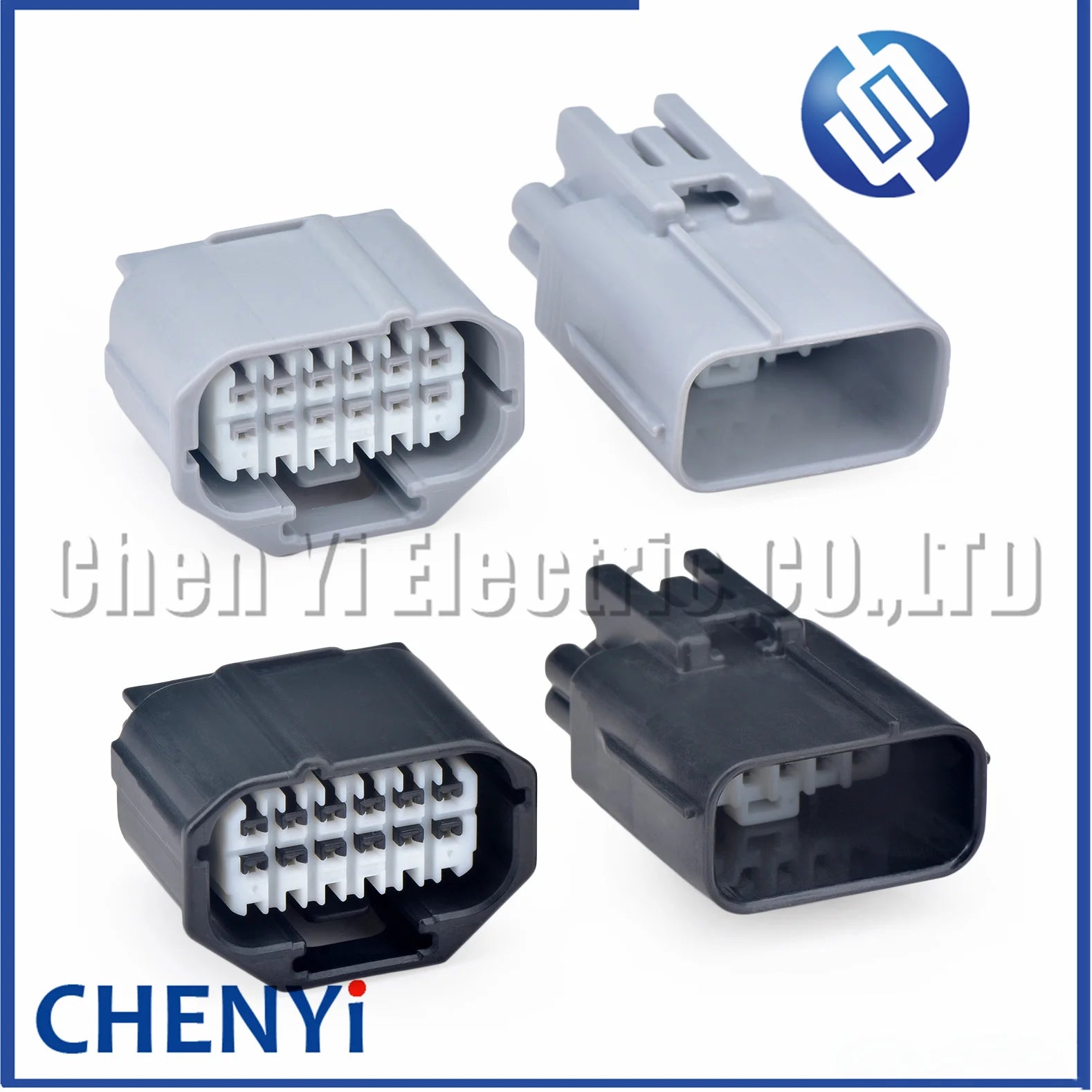 12 Pin Auto waterproof connector Front and rear bumper radar plug 90980-12E42 90980-12E41 90980-12E40 90980-12E39 For Toyota