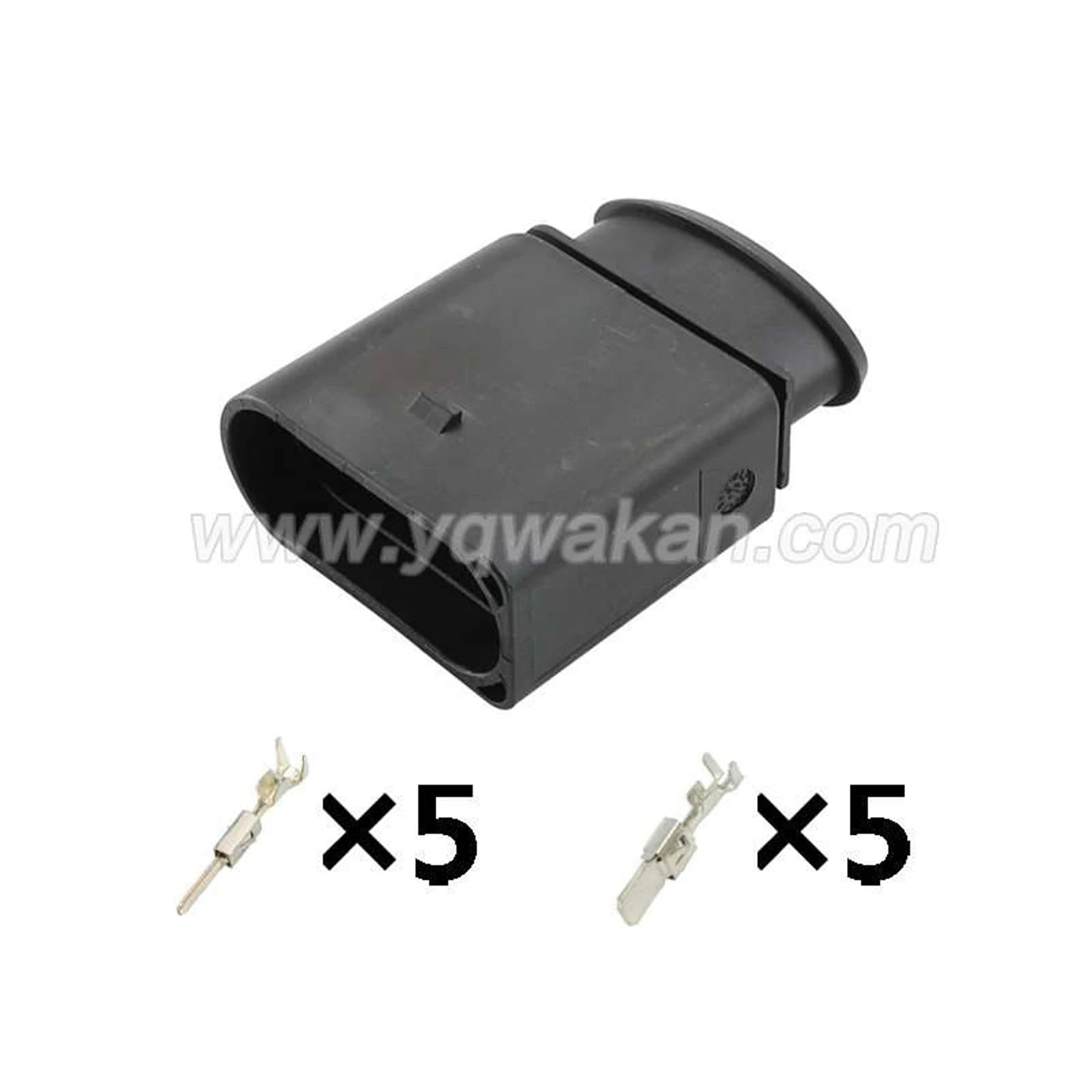 5Pin Connector Waterproof 1.5mm 6.3mm Male Female Connector Auto Wire Harness Cable Plug for VW Lavida Skoda 1K0919230 1K0919231