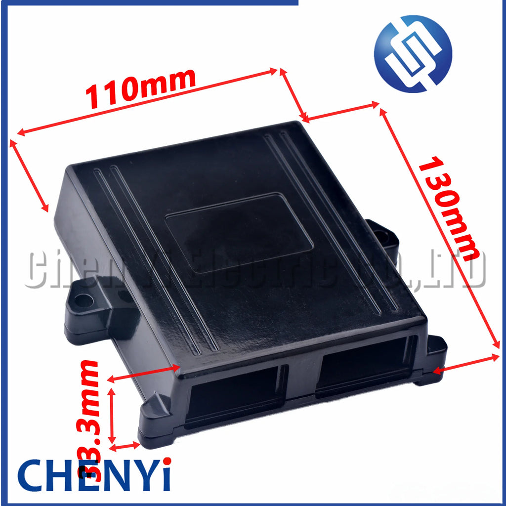 24Pin/48Pin ECU shell Aluminum PCB Box with auto connector plug car on-board controller panel circuit board connectors with Pin