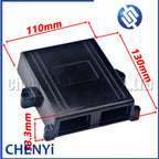 24Pin/48Pin ECU shell Aluminum PCB Box with auto connector plug car on-board controller panel circuit board connectors with Pin