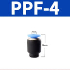 20/100/500/1000 PCS PP PPF Nylon Pneumatic Blanking Plug Hose Tube Push Fit Connector Air Line 4mm 6mm 8mm 10mm 12mm 16mm