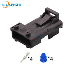1-965261-1 is suitable for automotive plug-in wiring harness connectors, 4-hole wiring harness plugs, DJ7043K-3.5-11/21