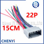 22 Pin Automotive wiring harness connector Unsealed Wire Harness Socket plug 917989 917989-6 90980-11392 With Pins For Honda